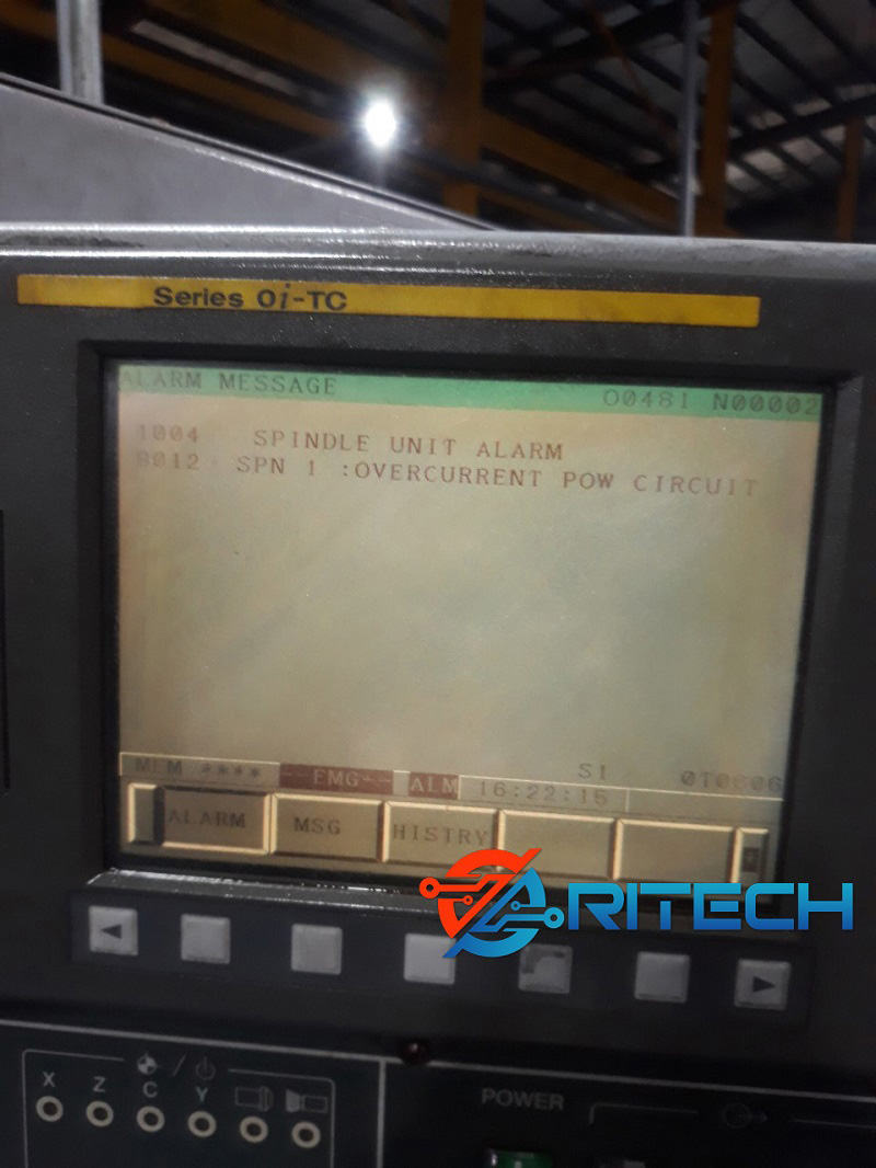 bao loi may cnc fanuc oi tc 25