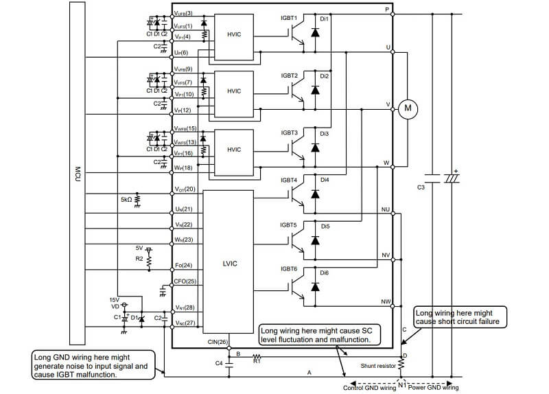 PSS20S71F6 IGBT Mitsubishi 20A 600V tháo máy 10 so do ung dung PSS20S71F6