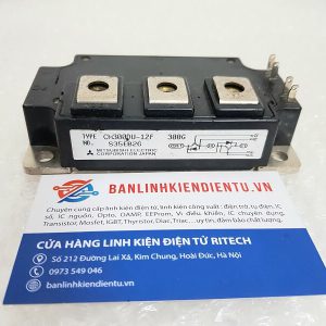 Alternative view of CM300DU-12F Module IGBT Mitsubishi 300A/600V (Tháo máy)