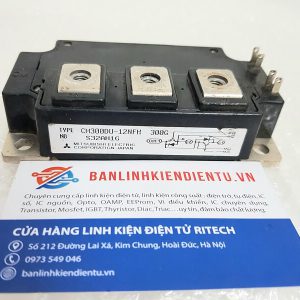 Alternative view of CM300DU-12NFH Module IGBT Mitsubishi 300A/600V (Tháo máy)