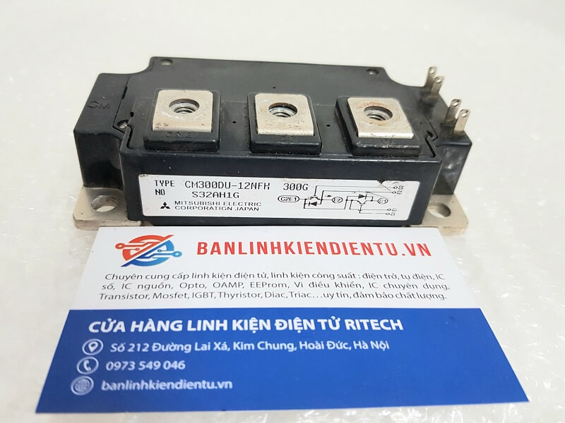 CM300DU-12NFH Module IGBT Mitsubishi 300A/600V (Tháo máy) 2 CM300DU-12NFH Module IGBT Mitsubishi 300A/600V (Tháo máy) - Ảnh 2