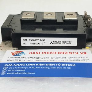 Alternative view of CM300DY-24NF Module IGBT Mitsubishi 300A 1200V (Tháo máy)