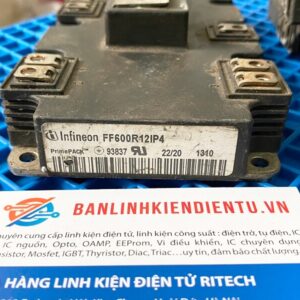Alternative view of FF600R12IP4 Module IGBT Infineon 600A 1200V (Tháo máy)