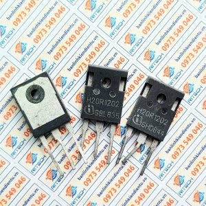 Alternative view of H20R1202, IHW20N120R2 IGBT 1200V/20A TO-247 (Tháo Máy)