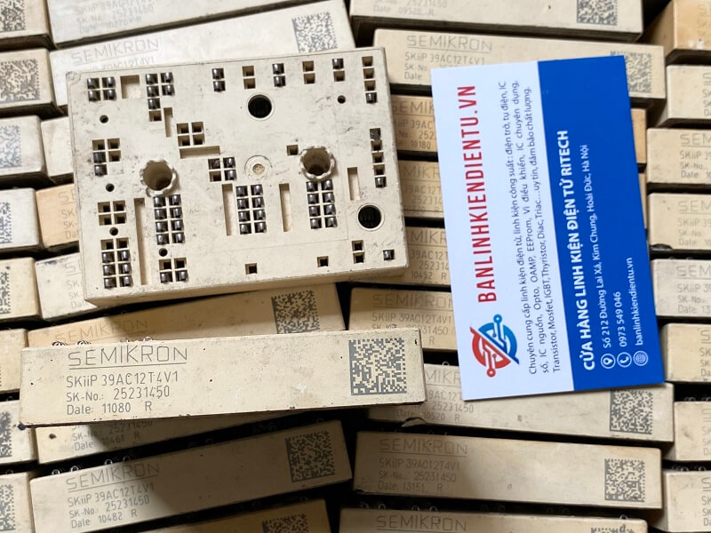 39AC12T4V1 SKiiP39AC12T4V1 Module IGBT Semikron 1200V/150A (Tháo máy) 2 39AC12T4V1