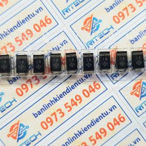 Alternative view of SML4746A-E3/61T Ký hiệu 18 Diode zener 18V 1W SMD DO214AC