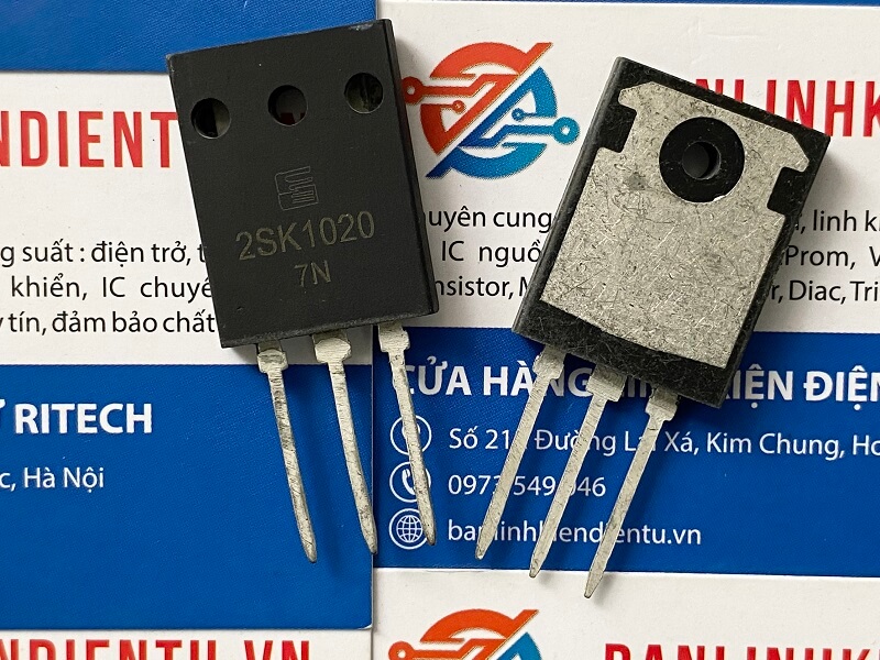 2SK1020 K1020 Mosfet Kênh - N 500V 30A TO3PL 1 2SK1020-MOSFET
