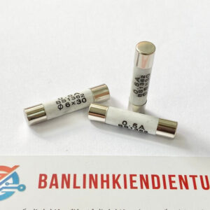 Cầu chì sứ 0.5A 250V 6x30mm