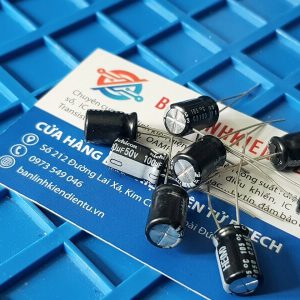 Tụ hóa Nichicon 100uF 50V 8x12.5mm