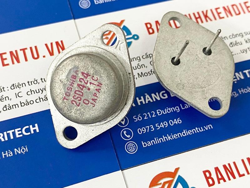 Transistor NPN 2SD424 180V 15A Tháo máy chính hãng 8 2SD424