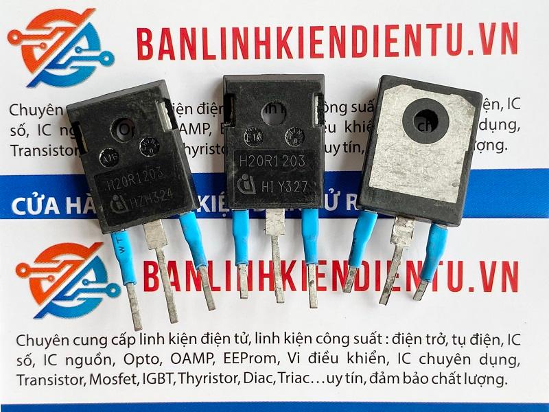 H20R1203 IGBT Sò bếp từ 20A 1200V tháo máy Zin (mặt gương) 2 H20R1203