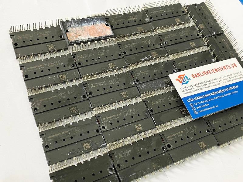 Module IGBT Mitsubishi PS21765 20A 600V (hàng tháo máy) 3 PS21765