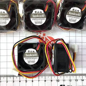 Quạt Sanyo Denki 109P0424F6D01 SanAce40 24VDC 0.06A 40x40x20mm 5 109P0424F6D01