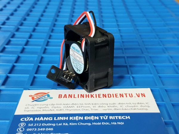 Quạt Servo Fanuc 1608KL-05W-B69 24V 0.13A 40x40x20mm giắc đen kim - Ảnh 2