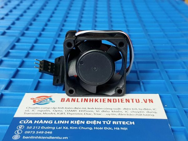 Quạt Servo Fanuc 1608KL-05W-B69 24V 0.13A 40x40x20mm giắc đen kim - Ảnh 3