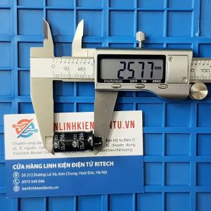 Alternative view of Tụ hóa Daewoo RSS 33uF 250V kích thước 13x25mm