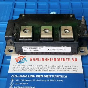 Alternative view of CM150DU-24FA Module IGBT Mitsubishi 150A 1200V (Tháo máy)