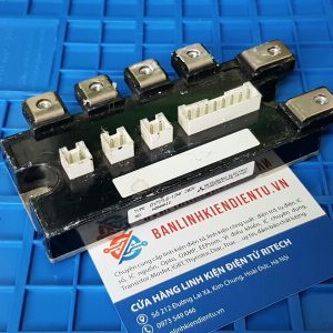 Alternative view of CM75TL-12NF Module IGBT Mitsubishi 75A 600V (tháo máy)