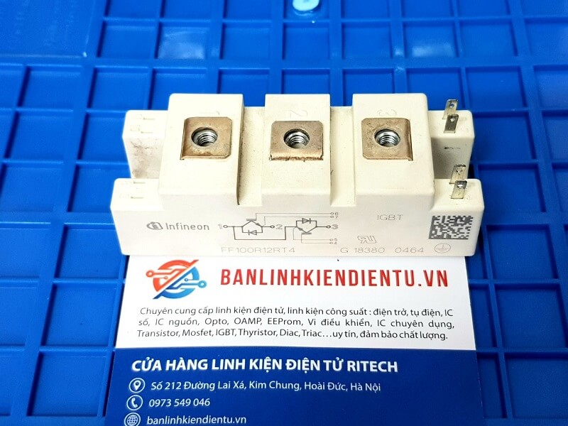 FF100R12RT4 Module IGBT Infineon 100A 1200V ( Tháo máy) 2 FF100R12RT4 Module IGBT Infineon 100A 1200V ( Tháo máy) - Ảnh 2