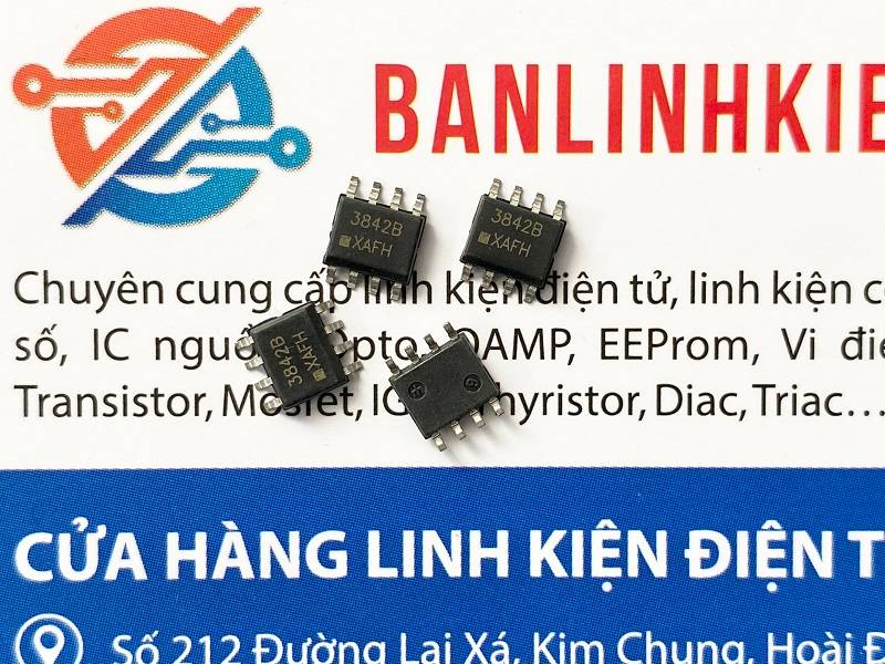 IC Nguồn 3842B UC3842B 3842 SOP-8 1 IC nguồn 3842B