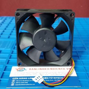 Quạt tản nhiệt MELCO MMF-08D24ES 24V 0.16A 80x80x25mm 6 MMF 08D24ES 4