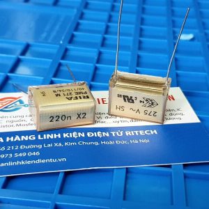 Alternative view of Tụ Rifa PME271M 220nF 275V 0.22uF 220n X2