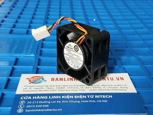 Quạt tản nhiệt NMB-MAT 1608KL-04W-B59 0.15A 12VDC 40x40x20mm - Ảnh 2