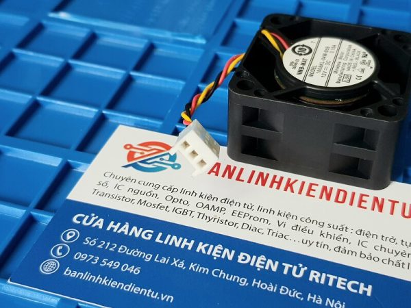 Quạt tản nhiệt NMB-MAT 1608KL-04W-B59 0.15A 12VDC 40x40x20mm - Ảnh 3