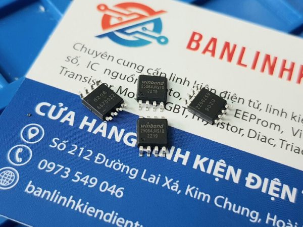 25Q64JVSIQ IC Chuyên Dụng 3V 64M-BIT SOP-8