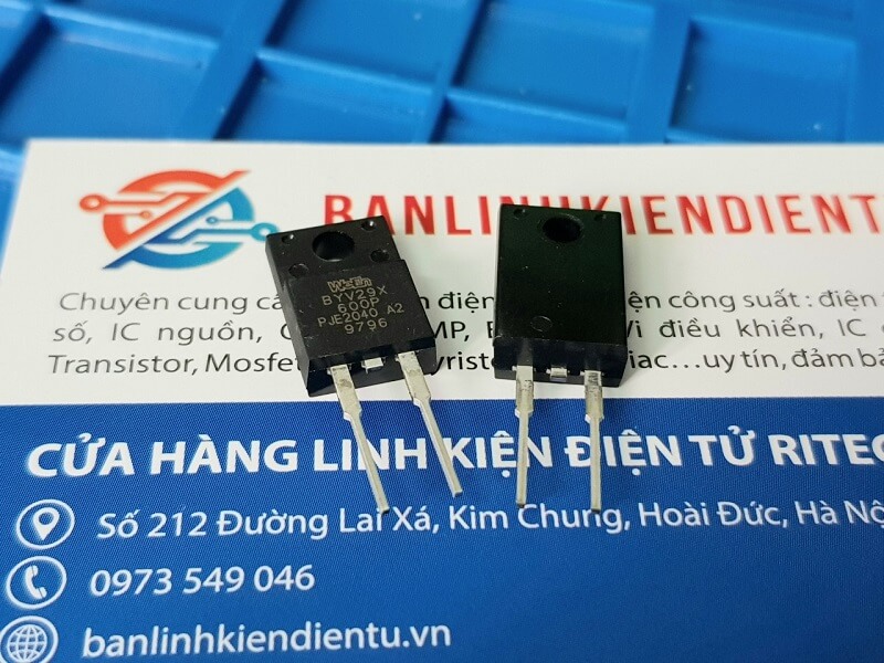 BYV29X-600P BYV29X600 To-220 Diode chỉnh lưu 1 BYV29X-600P BYV29X600 To-220 Diode chỉnh lưu