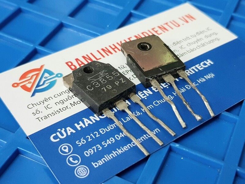 C3855 2SC3855 Sanken Transistor 140V 10A Tháo Máy 2 C3855 2SC3855 Sanken Transistor 140V 10A Tháo Máy - Ảnh 2