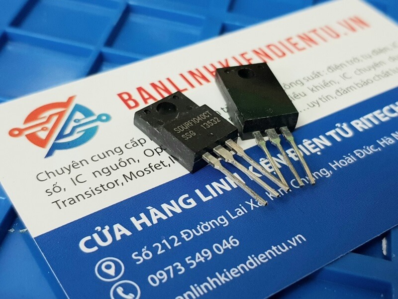 SDURF1040CT Diode 10A 400V TO-220AB 1 SDURF1040CT Diode 10A 400V TO-220AB
