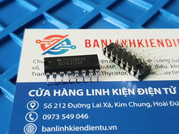 SN74LS153N 74LS153N IC Chuyên Dụng DIP-16 - Ảnh 2