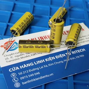 Tụ hóa LKM 100uF 160V 10x25mm