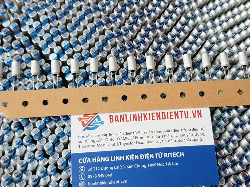 Tụ nhôm 330uf 16v kích thước 5x9mm (chân cắm) 2 Tụ nhôm 330uf 16v kích thước 5x9mm (chân cắm) - Ảnh 2