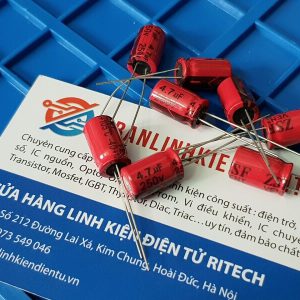 Tụ hóa ZSF 4.7uF 250V 8x13mm