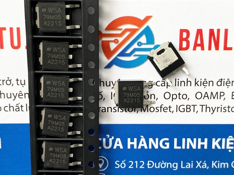 79M05, 7905, MC79M05CDT IC nguồn 5V 1A TO252 1 79M05 to252