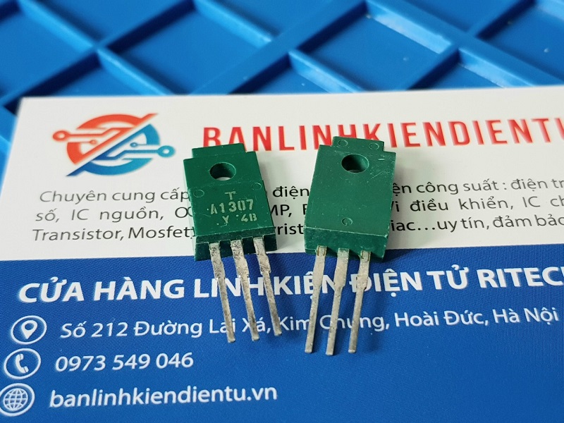 A1307 2SA1307 Transistor PNP 5A 50V TO-220F 2 A1307 2SA1307 Transistor PNP 5A 50V TO-220F - Ảnh 2