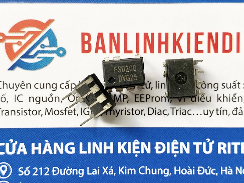 FSD200 IC nguồn DIP-7 2 FSD200 dip-7
