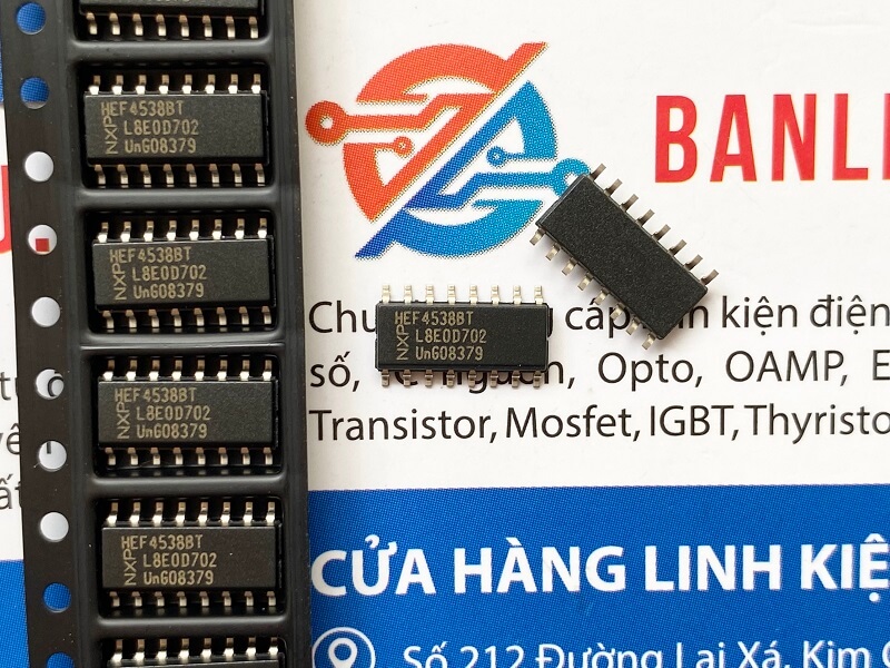 HEF4538BT IC số SOP-16 1 HEF4538BT-IC-SO
