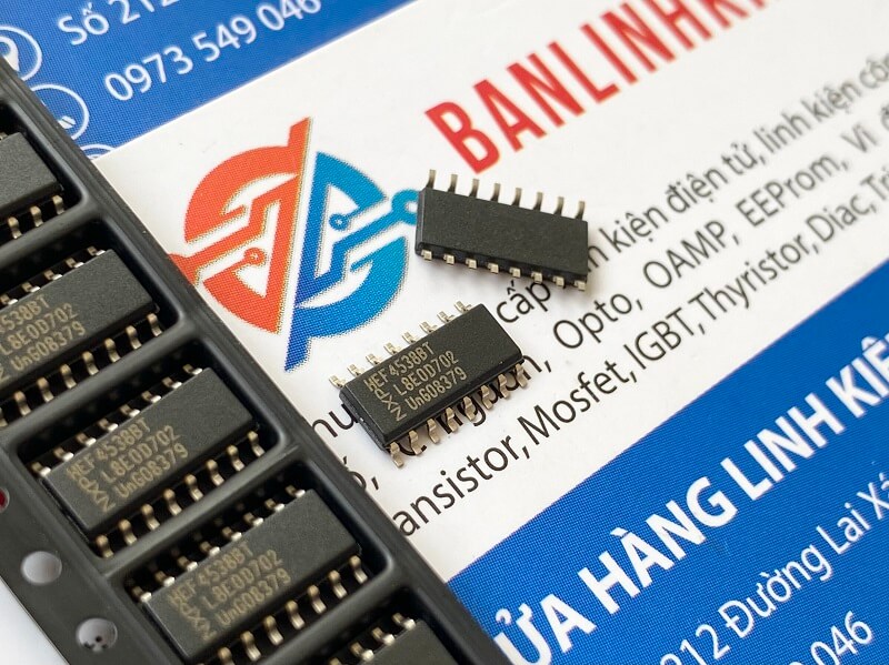 HEF4538BT IC số SOP-16 2 HEF4538BT-IC