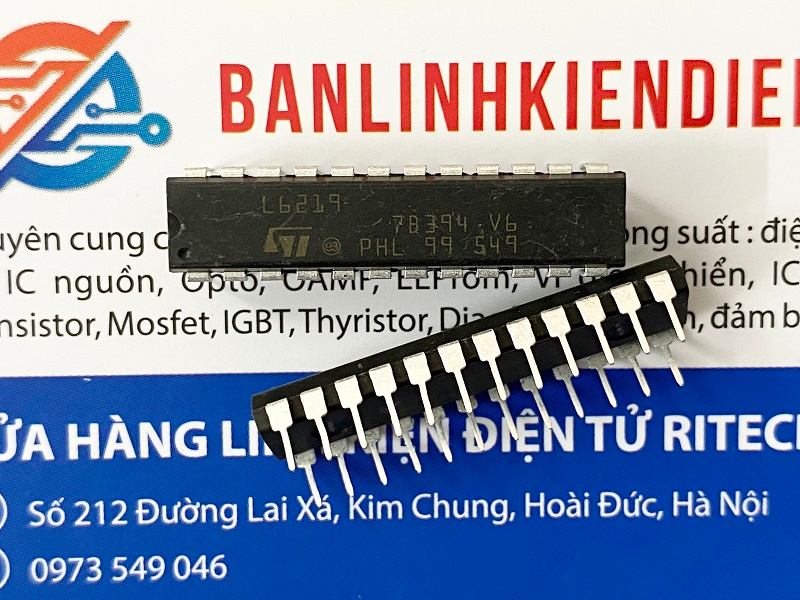 IC điều khiển động cơ L6219 DIP-24 2 L6219