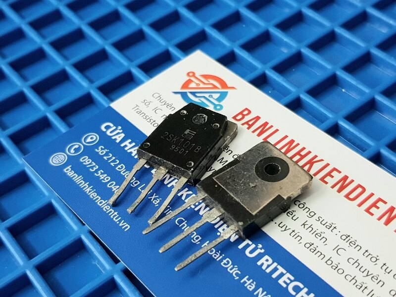 2SK1018 K1018 Mosfet Kênh N 18A 500V TO-3PN (Tháo máy) 1 2SK1018 K1018 Mosfet Kênh N 18A 500V TO-3PN (Tháo máy)
