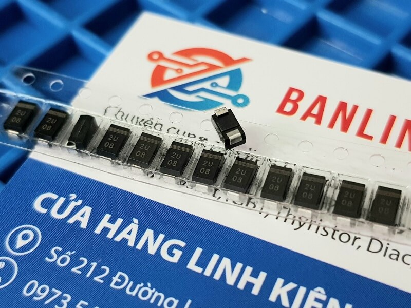 Diode xung D1FL20U kí hiệu 2U dòng 1.1A điện áp 200V DO-214AC 2 Diode xung D1FL20U kí hiệu 2U dòng 1.1A điện áp 200V DO-214AC - Ảnh 2