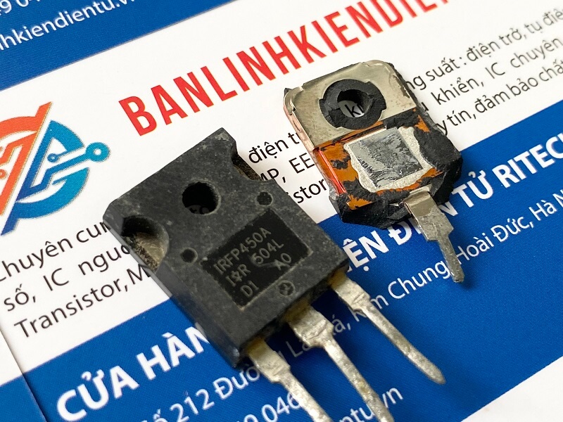 IRFP450 IRFP450A Mosfet Kênh N 14A 500V TO-247 (tháo máy nhập khẩu) 3 IRFP450 IRFP450A Mosfet Kênh N 14A 500V TO-247 (tháo máy nhập khẩu) - Ảnh 3