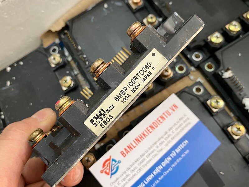 6MBP100RTD060 IGBT Modules Fuji 100A 600V (Tháo Máy) 3 6MBP100RTD060 IGBT Modules Fuji 100A 600V (Tháo Máy) - Ảnh 3