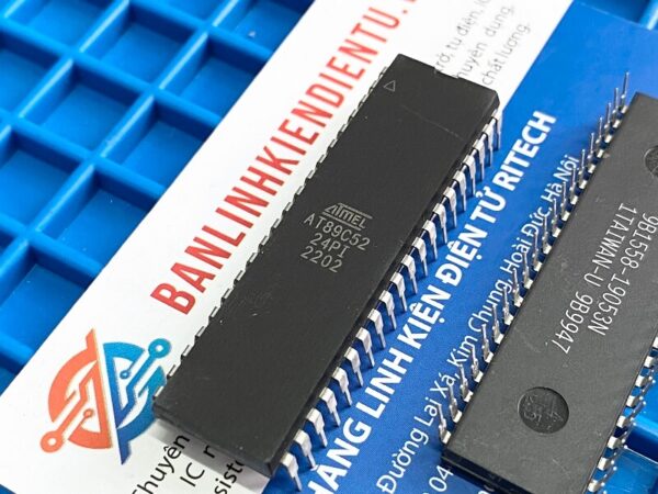 AT89C52 AT89C52-24PI Vi điều khiển 8-bit DIP40 - Ảnh 2