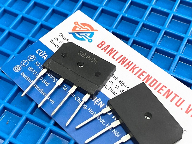 GBJ606 Diode Cầu 6A 600V 2 GBJ606 Diode Cầu 6A 600V - Ảnh 2