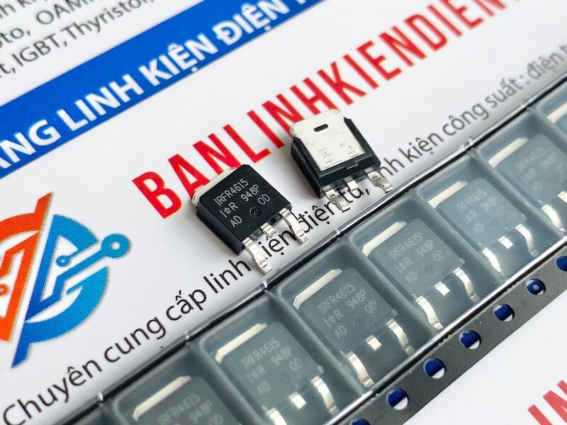 IRFR4615, IRFR4615TRLPBF Mosfet Kênh N 33A 150V TO-252 (nhập khẩu xịn) 2 IRFR4615