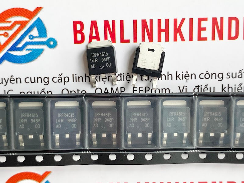 IRFR4615, IRFR4615TRLPBF Mosfet Kênh N 33A 150V TO-252 (nhập khẩu xịn) 1 IRFR4615